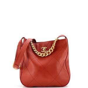 Chanel Easy Mood Hobo Quilted Calfskin #254534C30B